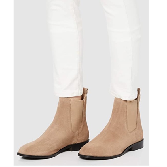 Genuine Leather Distressed Chelsea Ankle Booties - Picture 1 of 4